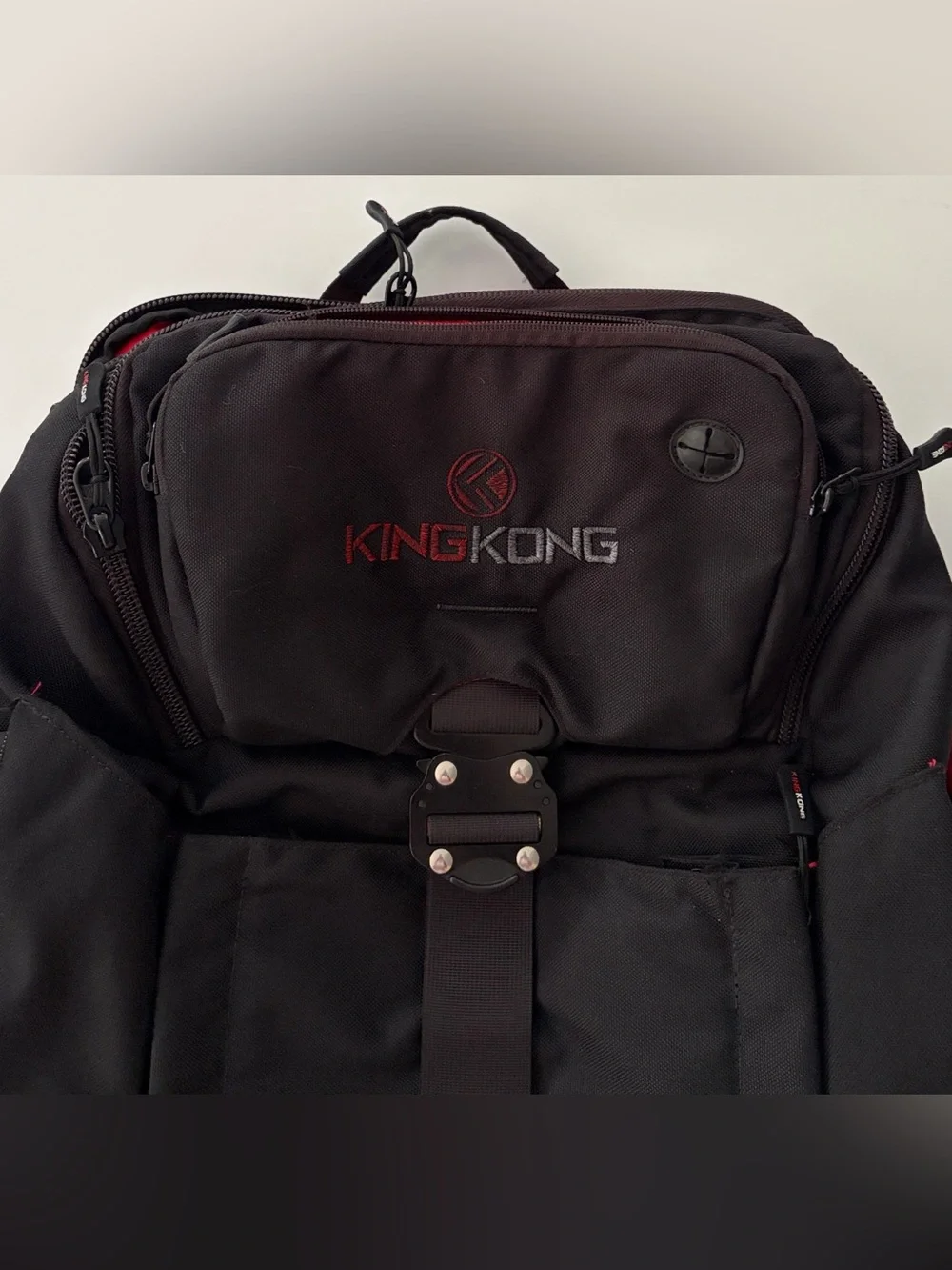 KNKG Core Backpack King Kong Backpack II Black Red New